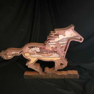 3D horse